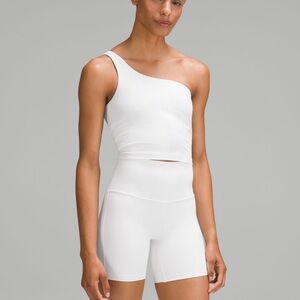 Lululemon ribbed aysmmetrical yoga tank top